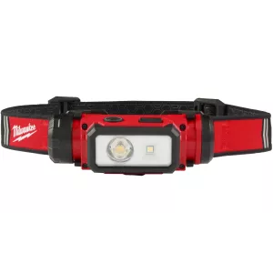 MILWAUKEE L4 HL2-301 - AKUMULATOROWA LATARKA - CZOŁÓWKA USB, 600 LM, 4 V, 3.0 AH
