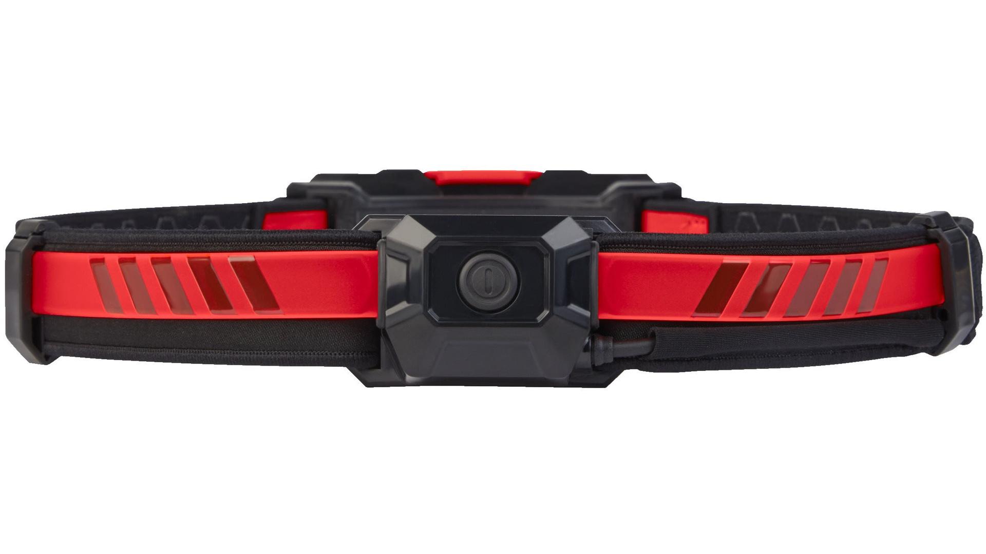 MILWAUKEE L4 HL-VIS-301 - AKUMULATOROWA LATARKA-CZOŁÓWKA USB HI-VIS DO KASKU, 600 LM, 4 V, 3.0 AH
