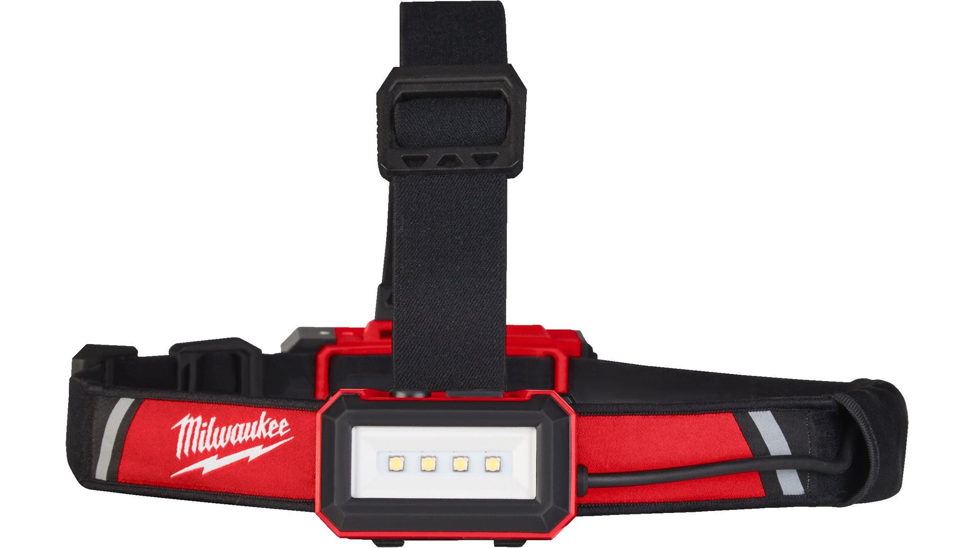 MILWAUKEE L4 HLRP-301 - AKUMULATOROWA LATARKA - CZOŁÓWKA USB, 600 LM, 4 V, 3.0 AH