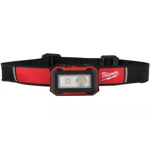 MILWAUKEE IR HL450 – AKUMULATOROWA LATARKA – CZOŁÓWKA USB, 450 LM, 4 V
