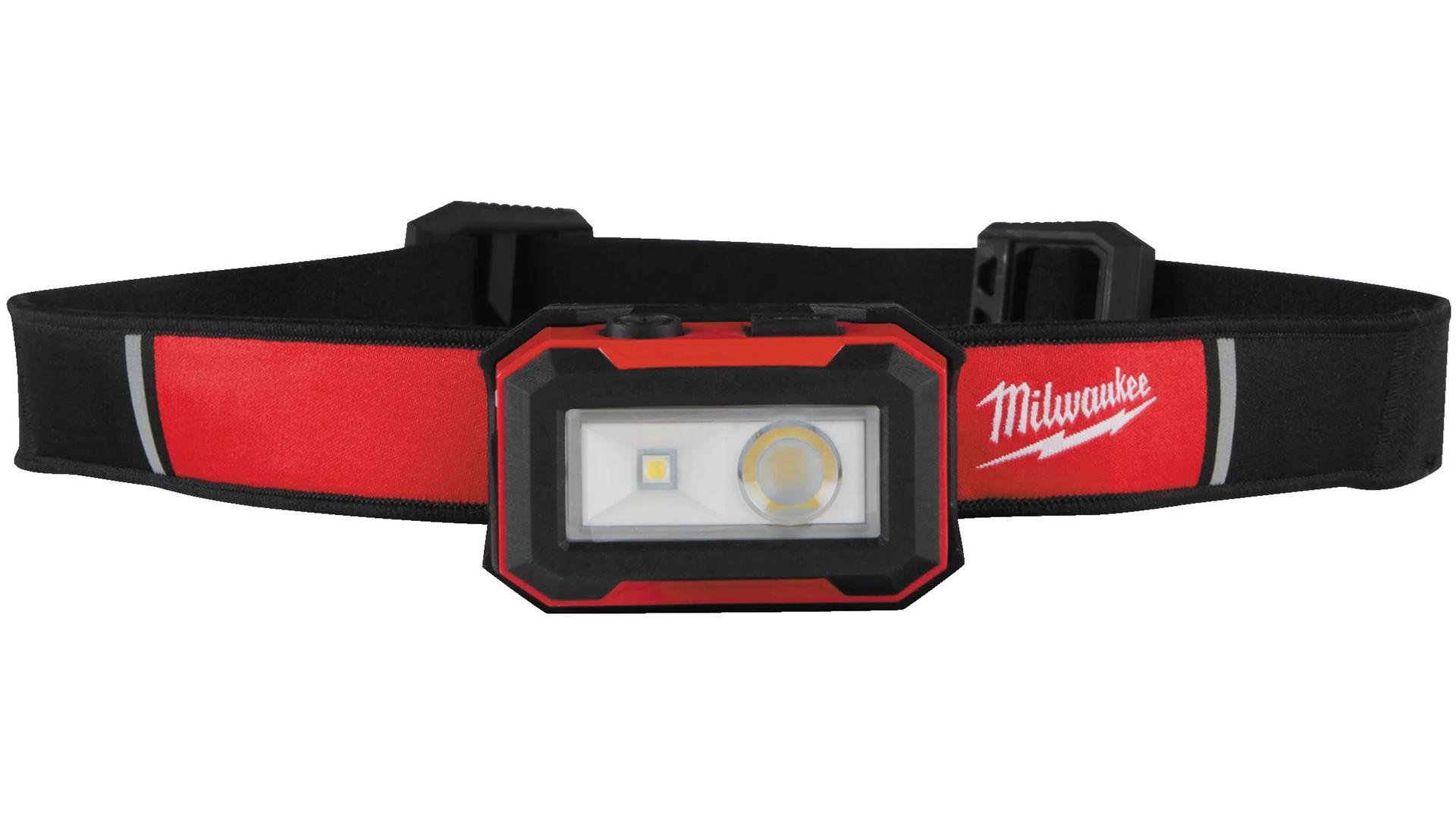 MILWAUKEE IR HL450 – AKUMULATOROWA LATARKA – CZOŁÓWKA USB, 450 LM, 4 V
