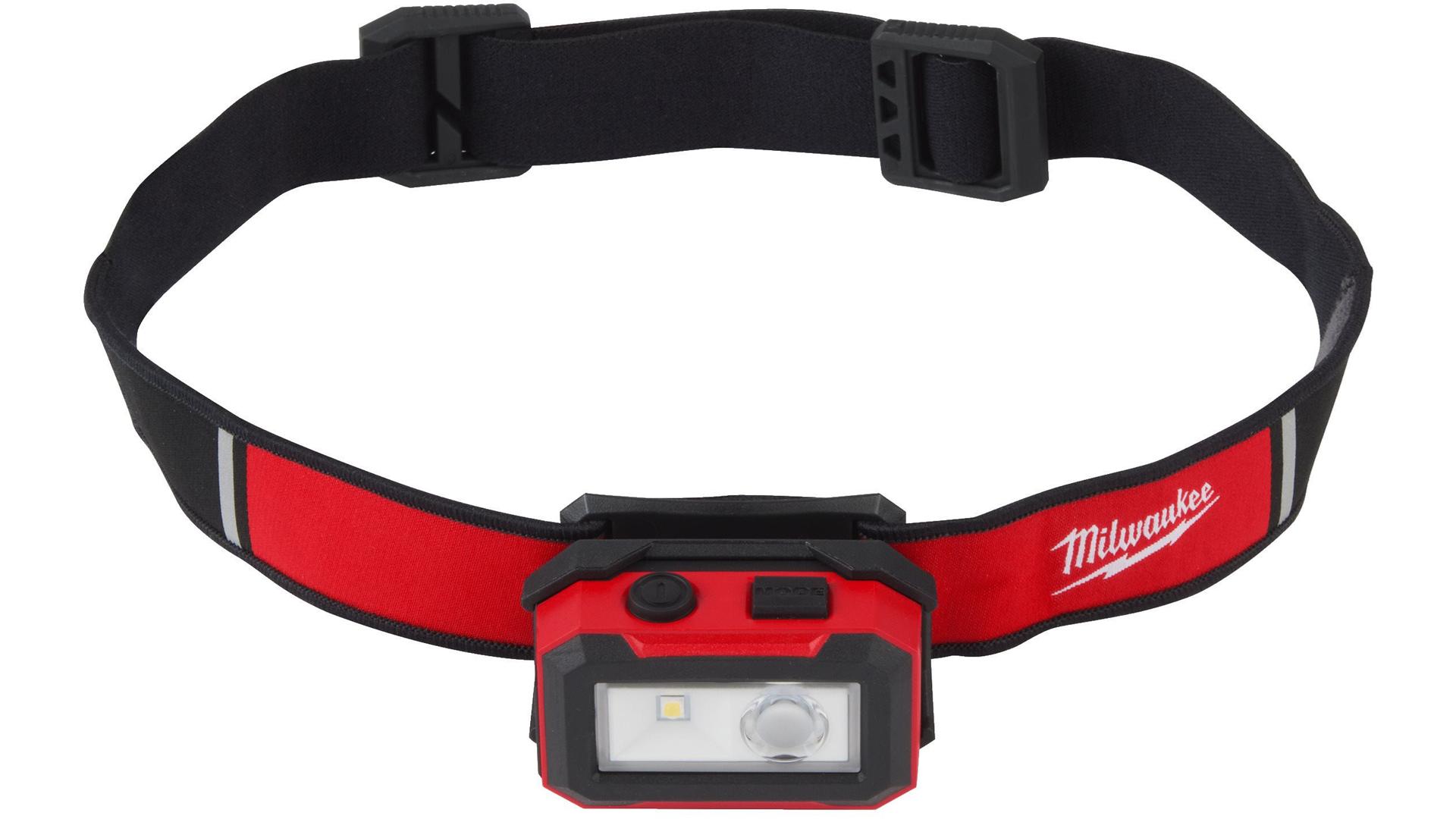 MILWAUKEE IR HL450 – AKUMULATOROWA LATARKA – CZOŁÓWKA USB, 450 LM, 4 V
