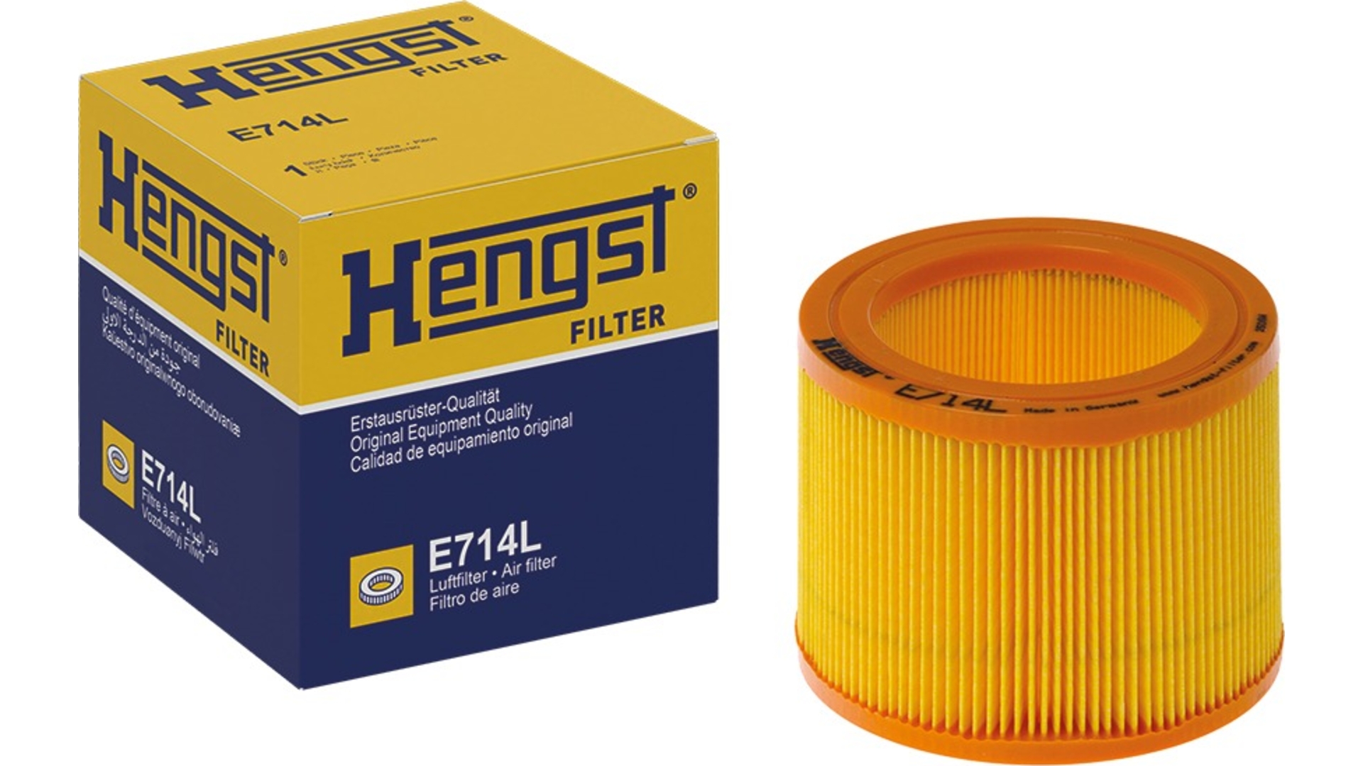 HENGST FILTR POWIETRZA MERCEDES / SETRA