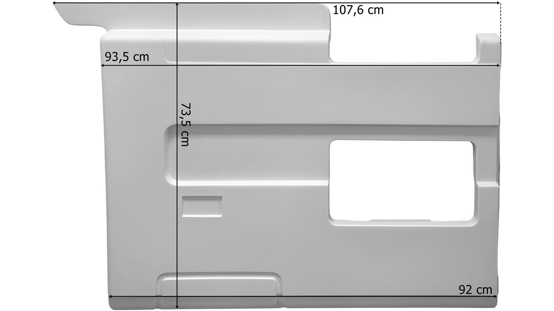 Volvo FH12 (2002-2008) / FH13 (2008-2013) Osłona Międzyosiowa Lewa Część Przednia