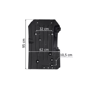 SCANIA 7 BŁOTNIK KABINY TYLNY LEWY Z MIEJSCEM NA RADAR