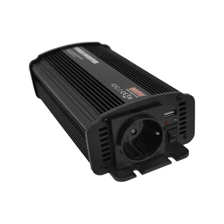 PRZETWORNICA NAPIĘCIA 24V/220V 600W Z WYJŚCIEM USB