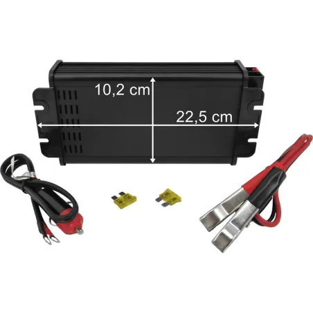 PRZETWORNICA NAPIĘCIA 24V/220V 600W Z WYJŚCIEM USB