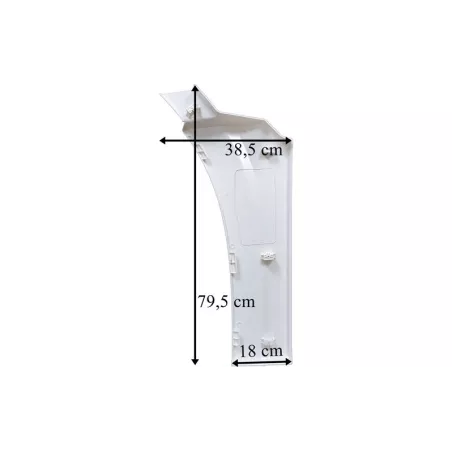 MAN TGX / TG3 Tapa de Guardabarros Trasero Dch